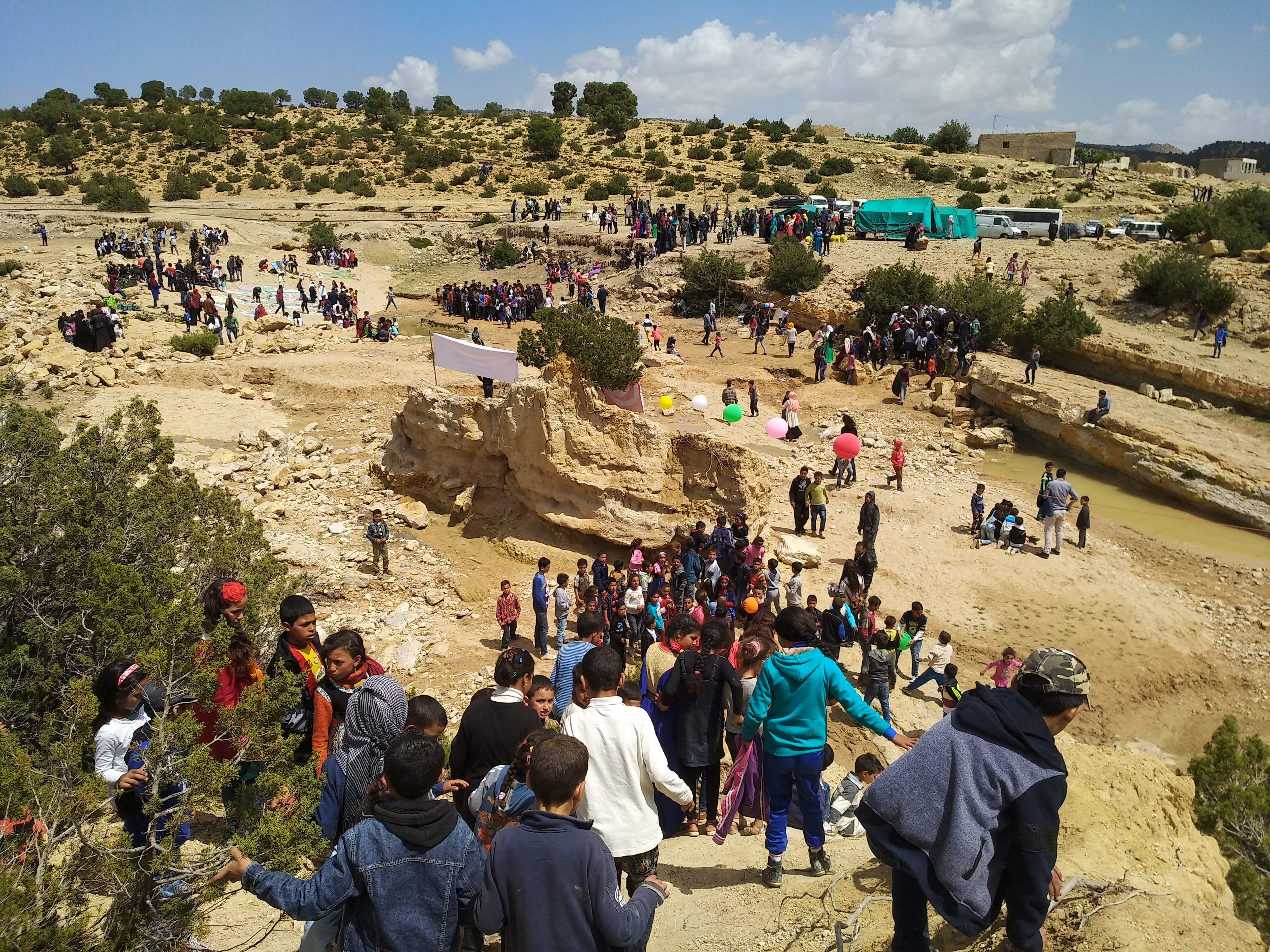 Caravana Cultural en Kasserine y Le-Kef