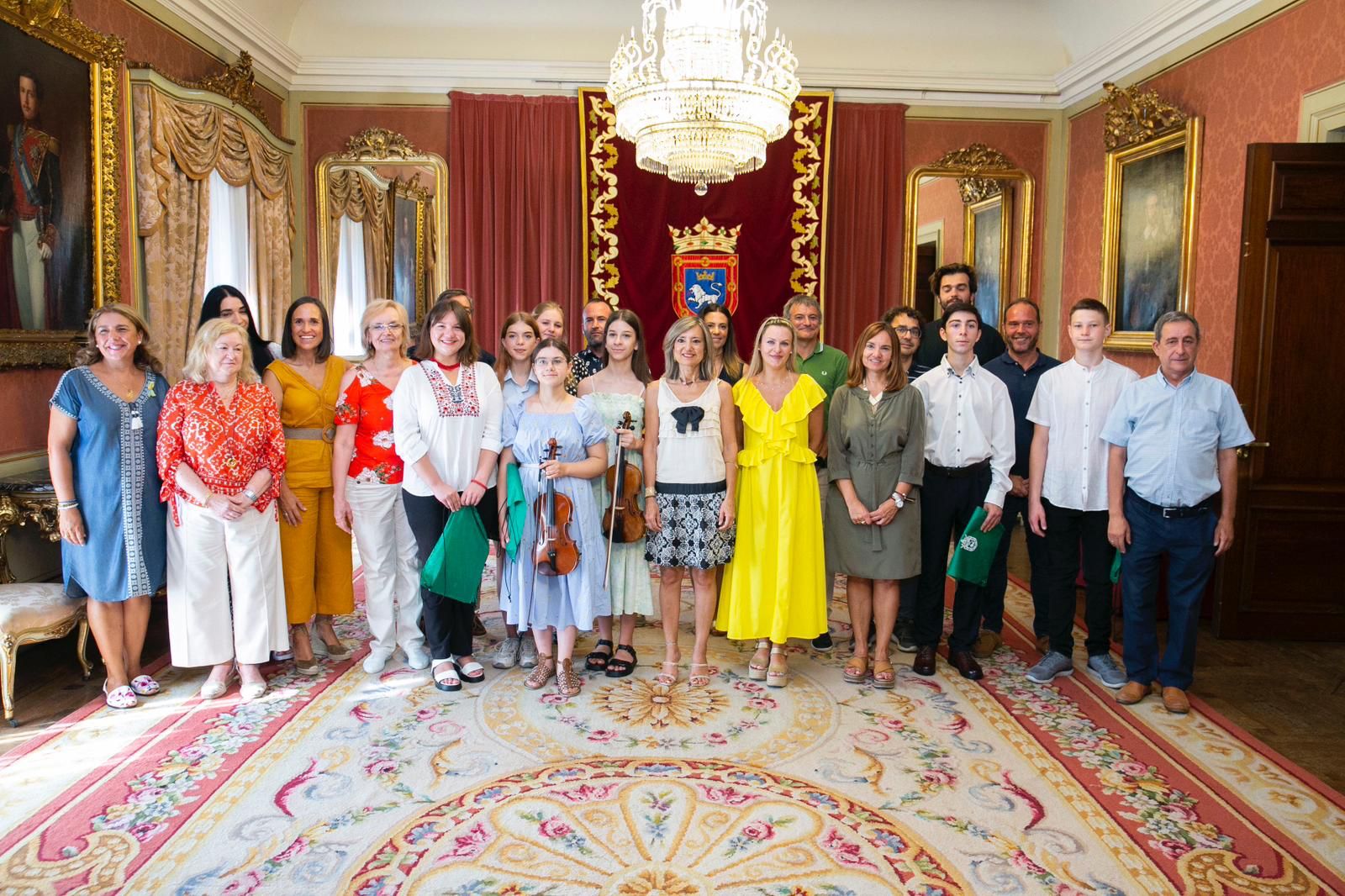 Los Jóvenes Músicos del Liceo de Leópolis: Un Encuentro Emotivo en Pamplona